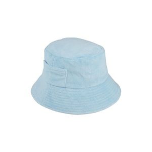 Lack of Color Wave Bucket in Aqua Terry